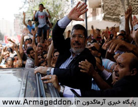 پیروزی نامزد اخوان المسلمین در انتخابات مصر