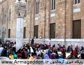 بستن مسجد "امام حسین" (ع) در قاهره در روز عاشورا