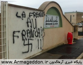 هتک حرمت مسجد «پونتارلیه» فرانسه