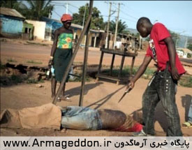 کشتار وحشیانه مسلمانان آفریقای مرکزی مقابل دوربین‌‌ها!