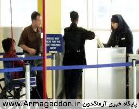 اهانت به بانوی مسلمان در فرودگاه سوئد