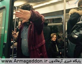 آزار و اذیت گزارشگر مسلمان در متروی پاریس