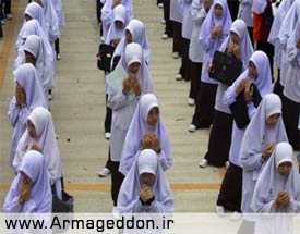 ممنوعیت پوشش حجاب در مدارس تایلند