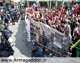 اعتراضات گسترده علیه جنبش ضد اسلامی "پگیدا" در اشتوتگارت آلمان