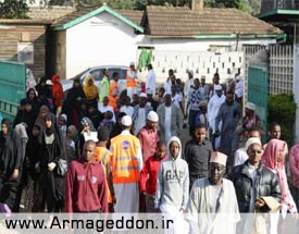 برگزاری تظاهرات در اعتراض به کشتار مسلمانان در کنیا
