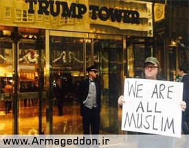 مایکل مور خطاب به ترامپ: ما همه مسلمانیم