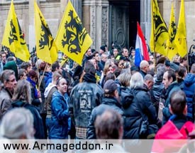 اهانت به ساحت پیامبر(ص) در تظاهرات ضداسلامی بلژیک