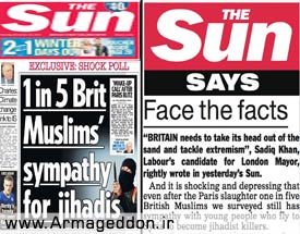 روزنامه جنجالی «سان» مجبور به عذرخواهی از مسلمانان انگلیس شد