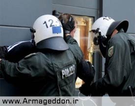 هجوم پلیس آلمان به خانه‌های مسلمانان