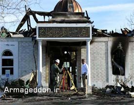 دستگیری عامل آتش‌سوزی مسجد تگزاس