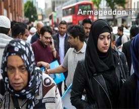 راهپیمایی همبستگی با قربانیان اسلام‌ستیزی در انگلیس