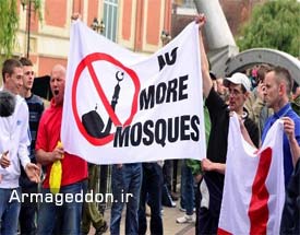 دو برابر شدن جرائم با انگیزه مذهبی علیه مساجد در انگلیس