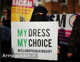 افزایش اسلام هراسی علیه زنان مسلمانان پس از اظهارات موهن «جانسون»