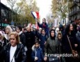 راهپیمایی گسترده در پاریس در اعتراض به اسلام ستیزی