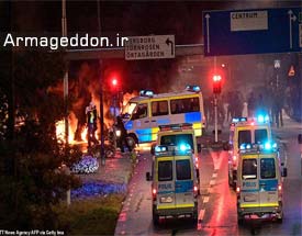 ناآرامی های گسترده در اعتراض به آتش زدن قرآن در سوئد